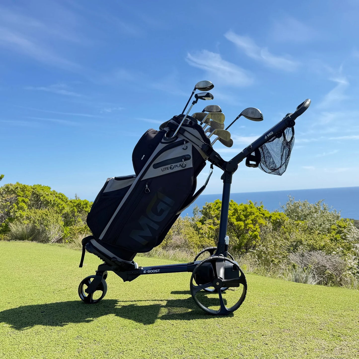 MGI E-Boost Push Cart Buggy