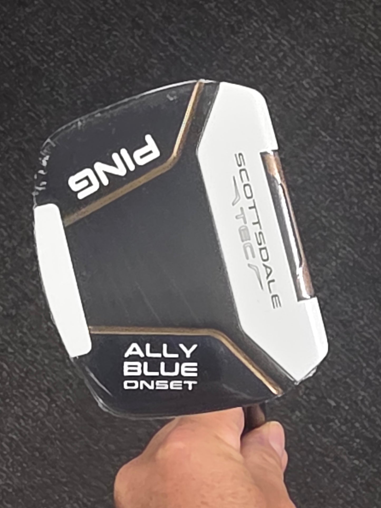 PING Scotsdale Ally Blue CB 37.75in Putter (Visa or Mastercard Only)